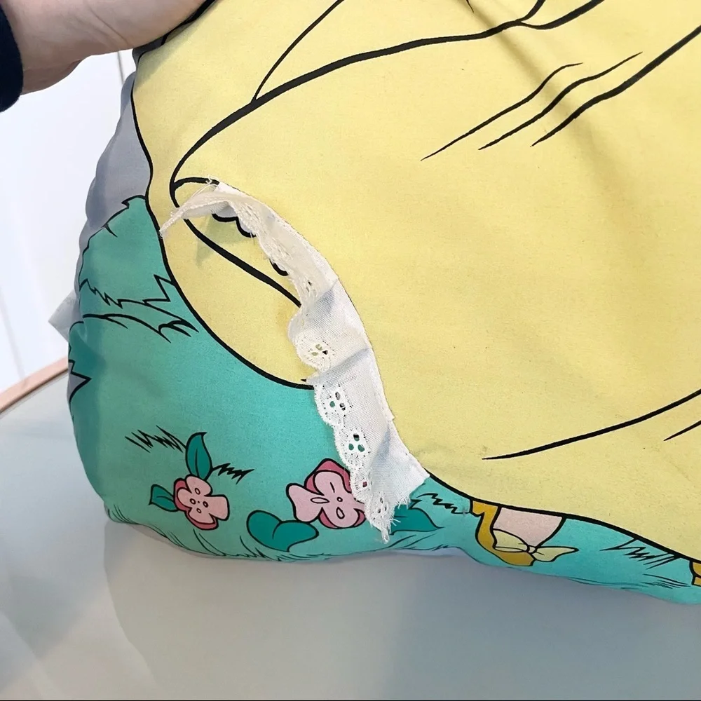 Vintage Disney Snow White Character pillow